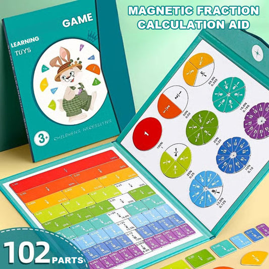 🔥Sista dagen 48 % RABATT-⭐STEM Magnetiskt matematikmästarset – 103 delar!