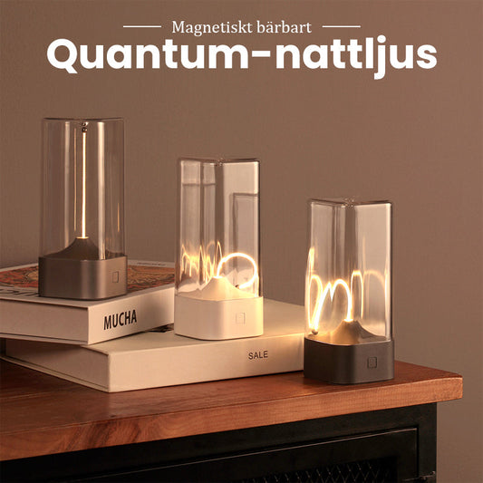 Magnetisk Bärbar Quantum Night Light. Varm Och Praktisk