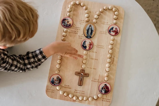 ✝️Familjens bön radbandstavlor🎁