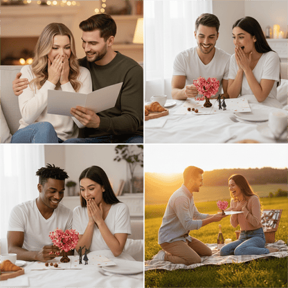 💌Premium 3D Pop-Up Romantic Anniversary & Valentine's Car