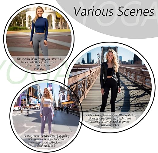 🎁Sista dagen 49 % rabatt🔥Hög midja, magkontroll och kroppsformande träningslegging