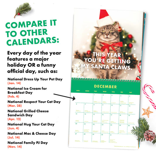 🐾2026 Kalender med förbannade katter