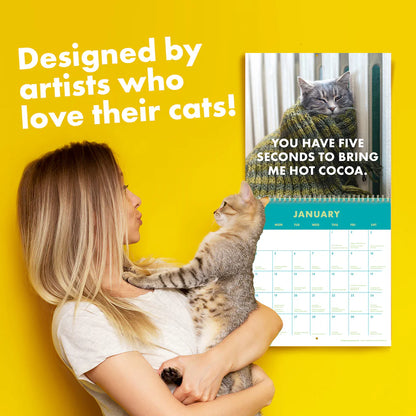🐾2026 Kalender med förbannade katter