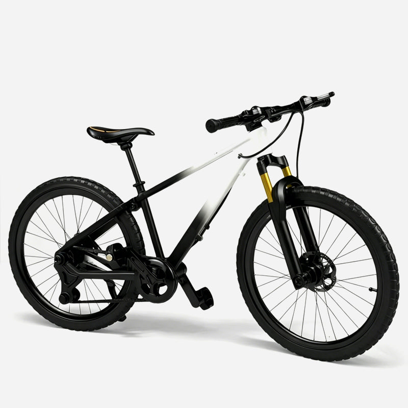 Collectible Alloy Simulation Mountain Bike Model with Front and Rear Suspension