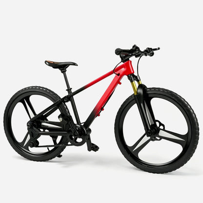 Collectible Alloy Simulation Mountain Bike Model with Front and Rear Suspension