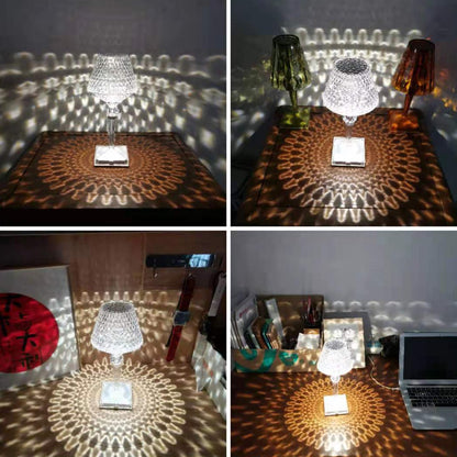 Kristall Bordslampa