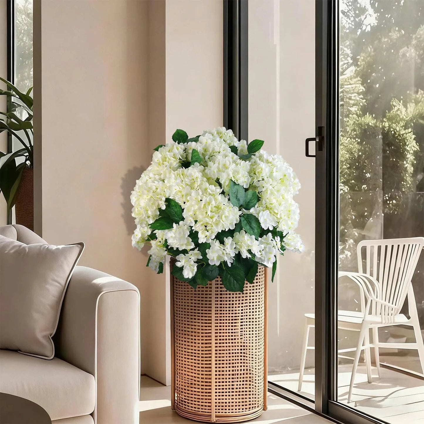🌼Artificial hydrangeas for outdoor use – UV-resistant, waterproof and wind-resistant💐🌸