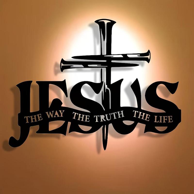(🎁Sista dagen 49% rabatt)🔥Jesus & Cross Design Wall Art - ⌛Limiterad handgjord seri