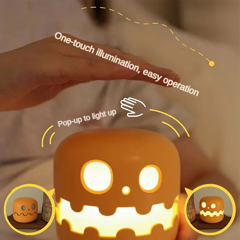 Halloween Press Pumpa Nattlampa