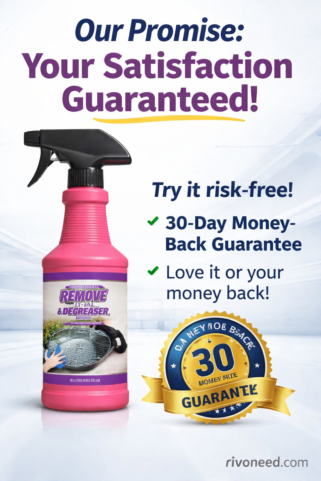 ⏳LAST DAY OF THE SALE – BUY 2, GET 1 FREE!!🌟Fast-acting, powerful degreasing spray for grills