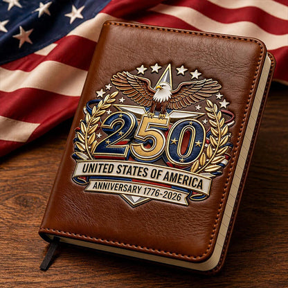 🎁Perfect For Any Patriot   — USA 250th Anniversary   Notebook & Pen Set, 1776–   2026 Patriotic Gift