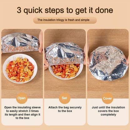 Isoleringsskydd av aluminiumfolie för engångsbruk