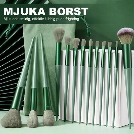 Sminkborsteset (13 delar)