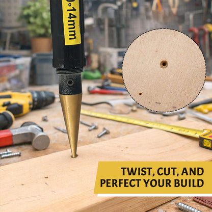 🛠️ 0-14mm Hole Puncher(Can be used for self-defense)