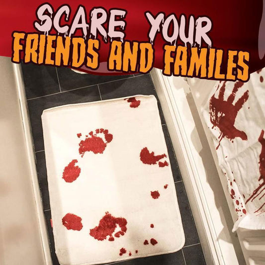 🎁Early Halloween Promotion🎃-Halloween Bloody Color Changing Bath Mat