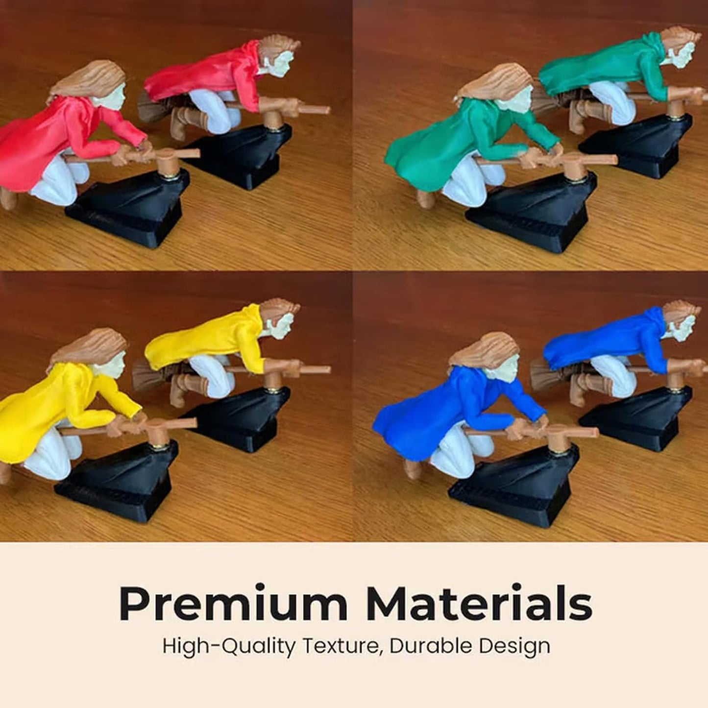 🚗Fantasy car decoration - 🧙‍♀️Hexen and wizard broomstick dashboard drift ornaments✨