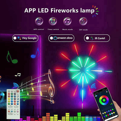 🎅Fyrverkeri LED-lampor