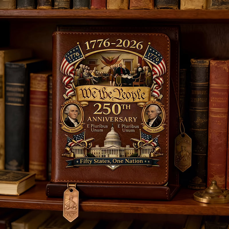 🎁Perfect For Any Patriot   — USA 250th Anniversary   Notebook & Pen Set, 1776–   2026 Patriotic Gift