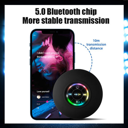 Stor Sugkopp LED-Ljus Vattentät Bluetooth-Högtalare/Large Suction Cup LED Light Waterproof Bluetooth Speaker