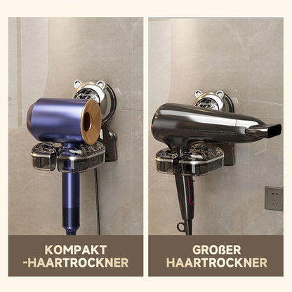 🛁 Stansfri sugkoppshållare för hårtork 🎉