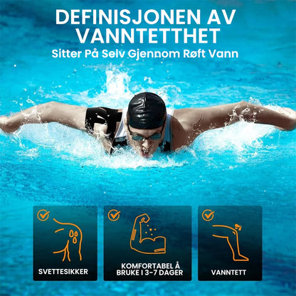 Kinesiotejp för lindring av axelsmärta