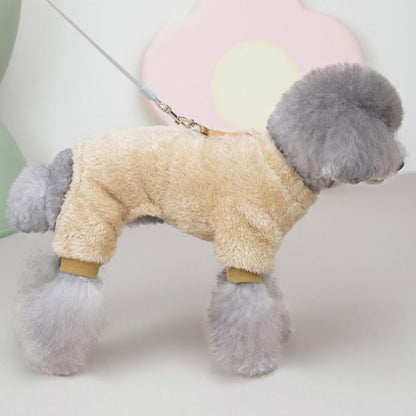 Dragbara Plysch Hundkläder/Pull-on Fleece Dog Clothes
