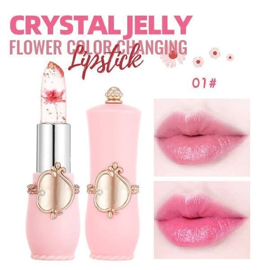 Crystal Jelly Flower Färgskiftande läppstift- KÖP MER SPARA MER