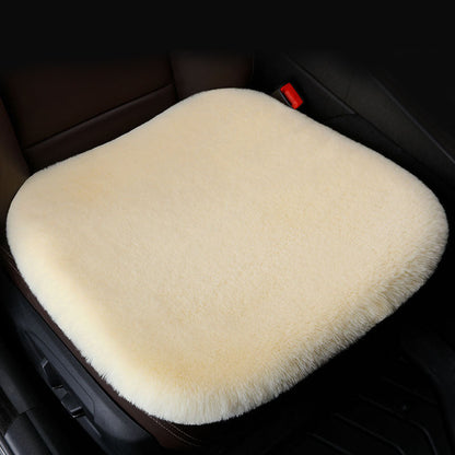 Bilstolsöverdrag 3 delar Universal varm fluffig sittdyna