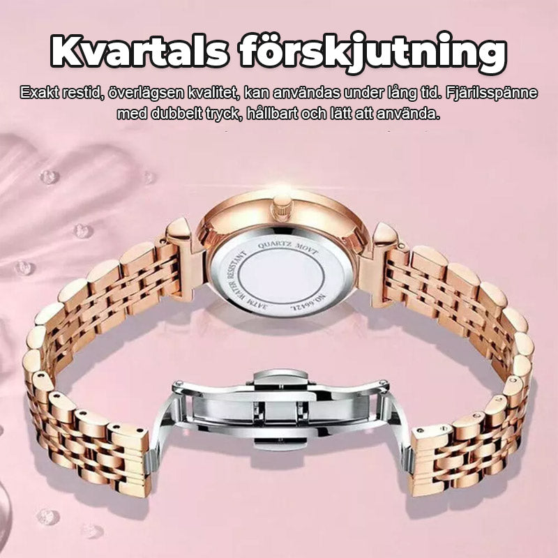 Senkel Retro Bältesklocka I Diamantlegering