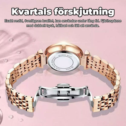 Senkel Retro Bältesklocka I Diamantlegering
