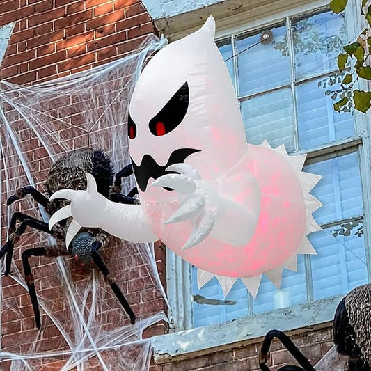 👻LED Halloween Uppblåsbart Ghost
