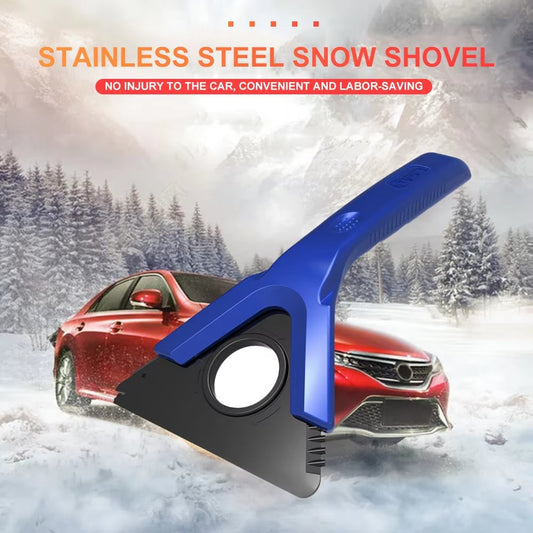 Bil snöskyffel