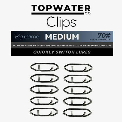 Topwater Co Snabbklämmor