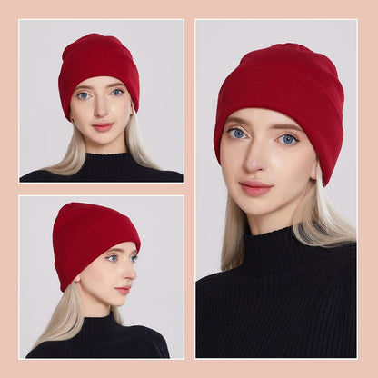 📢Ny exklusiv flash-rea 49% rabatt🎊Satinfodrad stickad mössa