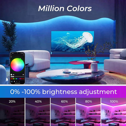 Smart RGB Neon LED-ljusban