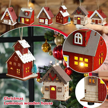 🏘️Glödande trähus🎄