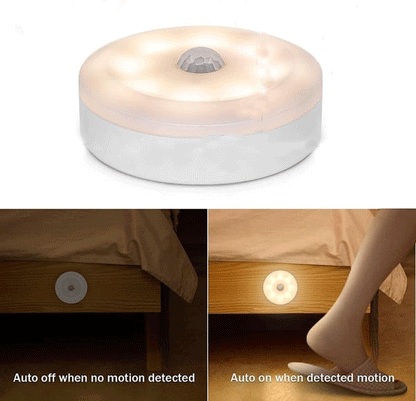Energibesparande LED-lampa med rörelsesensor