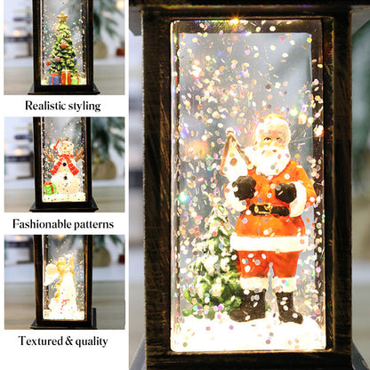 🎁Jul Snögubbe Dekoration Nattlampa