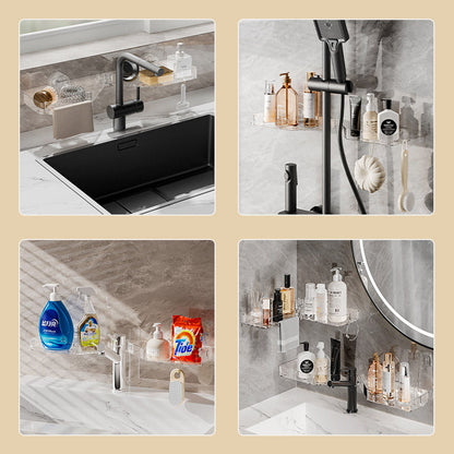 🛁 Roterande handfatställ med sugkopp - din förvaringsartefakt i badrummet! ✨