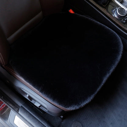 Bilstolsöverdrag 3 delar Universal varm fluffig sittdyna