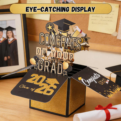 Pop-up Graduation Card Box