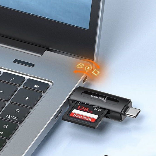 USB-kortläsare Höghastighetsminneskort
