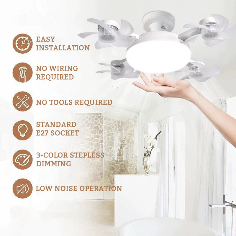 Drone fläktlamp