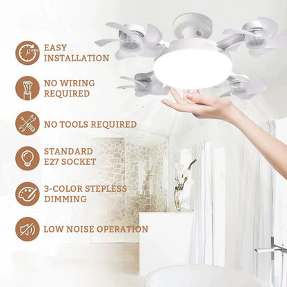 Drone fläktlamp