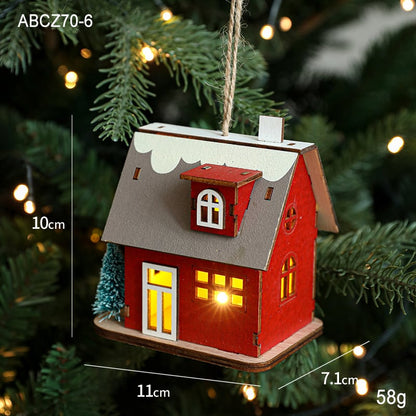🏘️Glödande trähus🎄