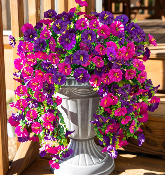 Perfekt trädgårdsdekoration - 🌺 Simulering Eukalyptus Petunia Vinstock