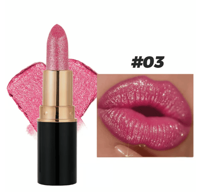 💖Diamond Lip Gloss Glitter Lipstick Vattentätt
