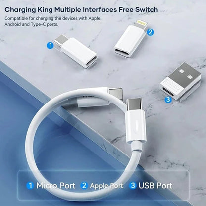 📱5-i-1 förvaringsbox för datakabel