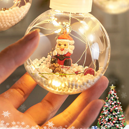 LED Julönskebollar Gardinslinga ✨🎅
