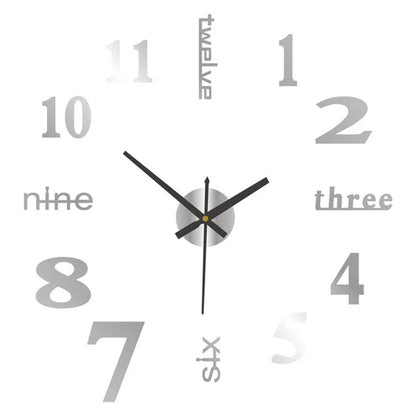 ⏰3D väggdekaler, dekorativa klockor/3D väggdekaler, dekorativa klockor